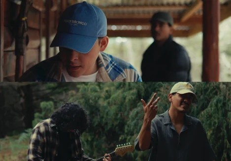 Días de Lluvia music video poster