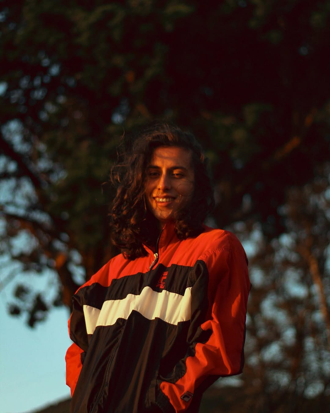 Portrait in mountain light in Cartago